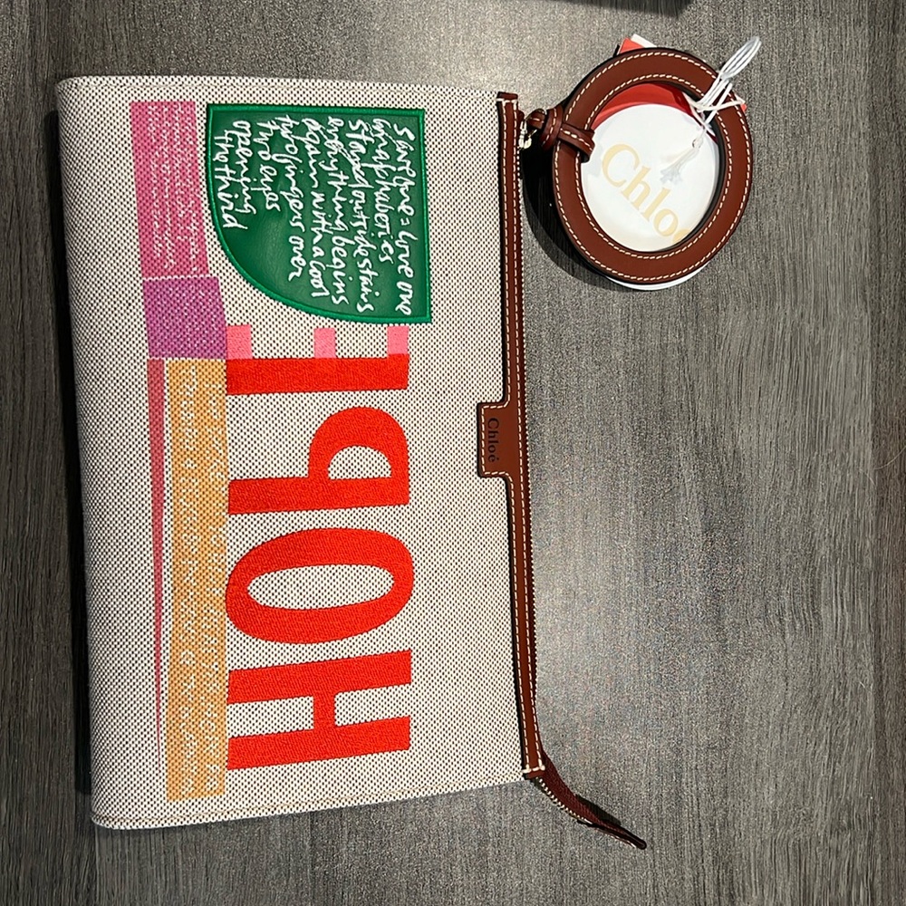 Authentic Chloe Corita Kent Hope Bag New in Box